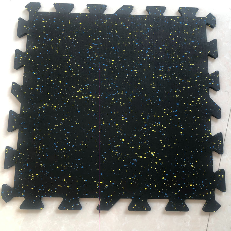 중형 8mm EPDM 고무 바닥 다채로운 스포츠 체육관 Epdm 고무 표면