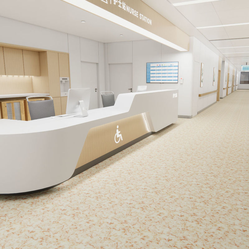 청소가 쉽다 바쁜 공간에 대한 이질적인 바닥 튼튼한 얼룩 저항성 다층 구조