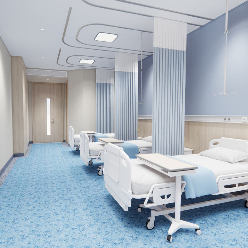 청소가 쉽다 바쁜 공간에 대한 이질적인 바닥 튼튼한 얼룩 저항성 다층 구조