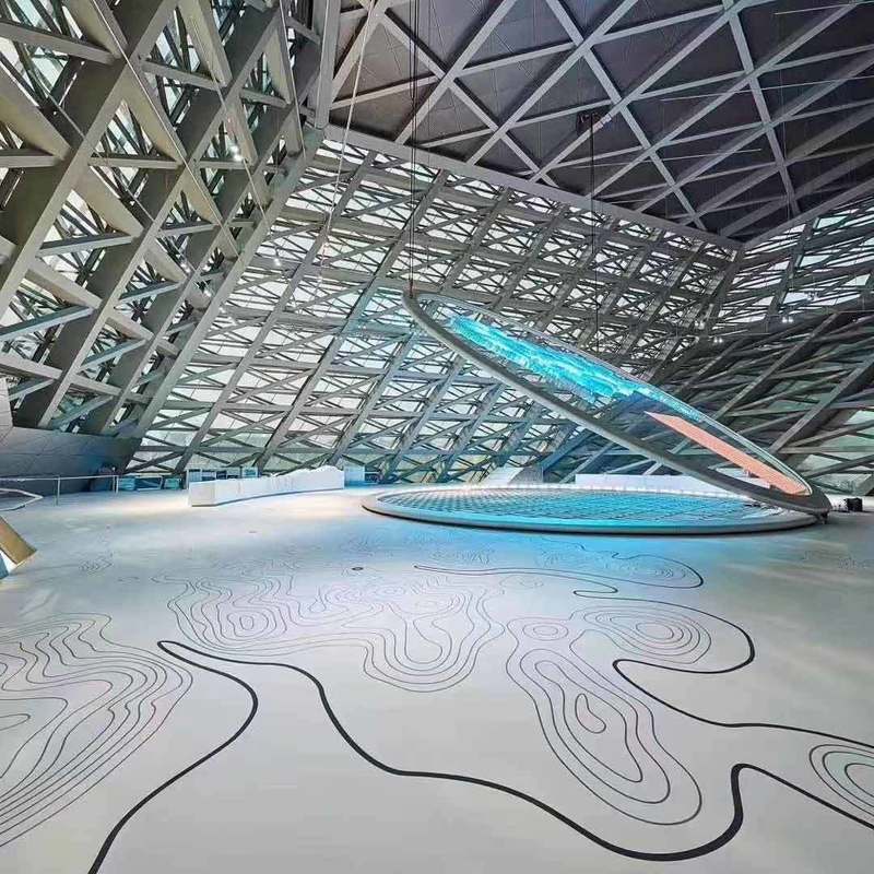 전시장을 위한 렐 친환경 내마모성 미끄럼 방지 고무 바닥재