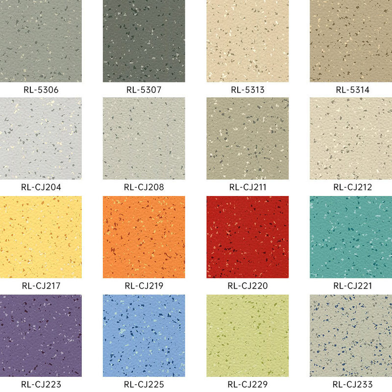 전시장을 위한 렐 친환경 내마모성 미끄럼 방지 고무 바닥재