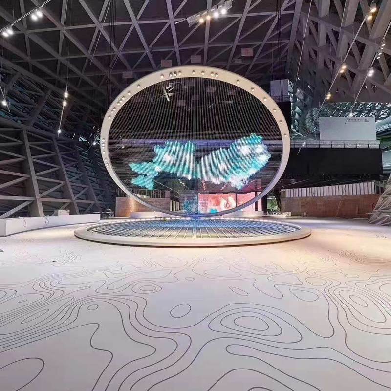 전시실용 릴레 안티 슬리프, 마모 저항 및 얼룩 저항 고무 바닥