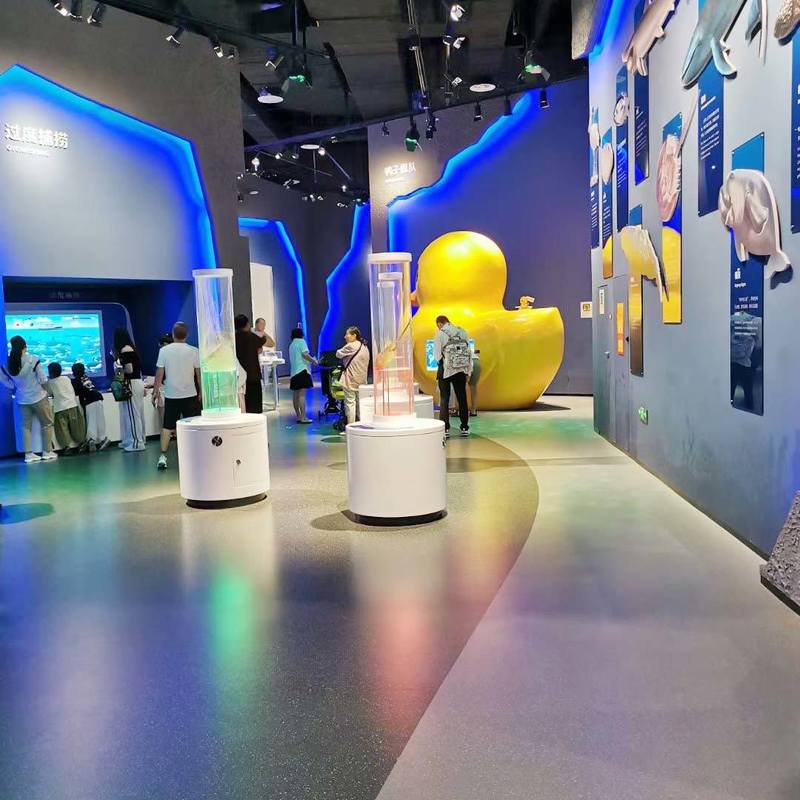 전시실용 릴레 안티 슬리프, 마모 저항 및 얼룩 저항 고무 바닥