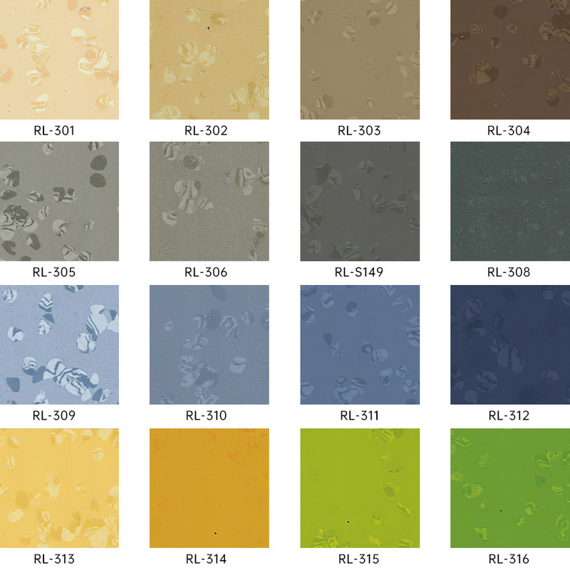 전시실용 릴레 안티 슬리프, 마모 저항 및 얼룩 저항 고무 바닥