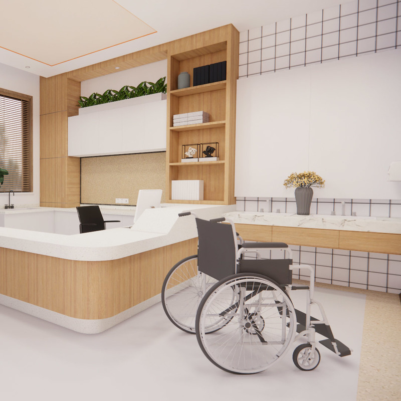 루미나 헬스/인피니티 간결한 항균성 균일 비닐 바닥