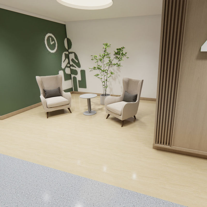 요양원을 위한 포괄적인 노인 케어 바닥재 – 의료 등급 균질 위생 스타일