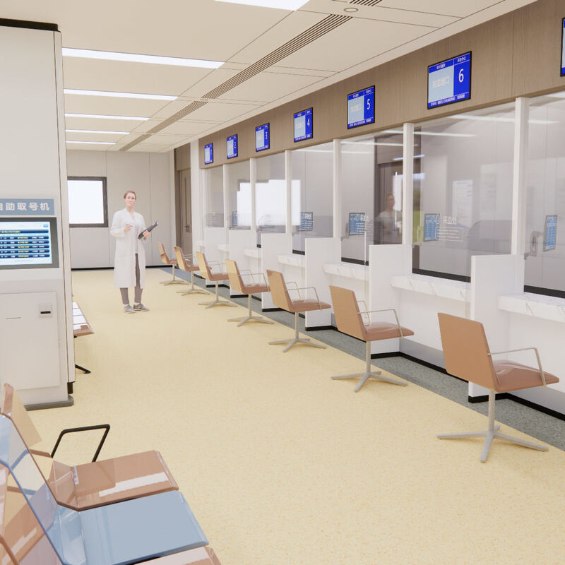 Relle HygieneCore 병원 다층 바닥재 - 얼룩 방지, 낮은 VOC 내구성