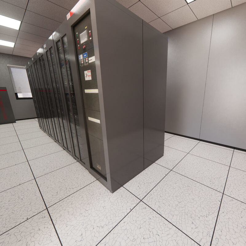 실험실 공장 및 서버 방용용 ESD 반 정적 타일