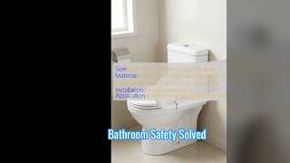 노인 장애인을 위한 안전한 화장실 손잡이